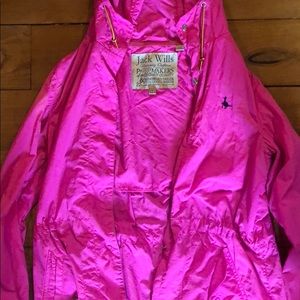 Jack wills neon pink jacket